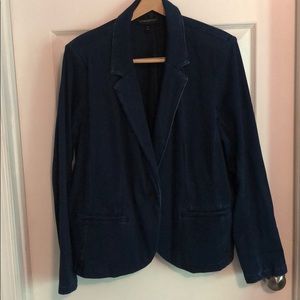 SALE Lane Bryant 20 Casual SOFT Denim Blazer